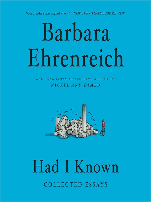 Title details for Had I Known by Barbara Ehrenreich - Wait list